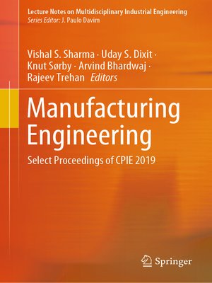 cover image of Manufacturing Engineering